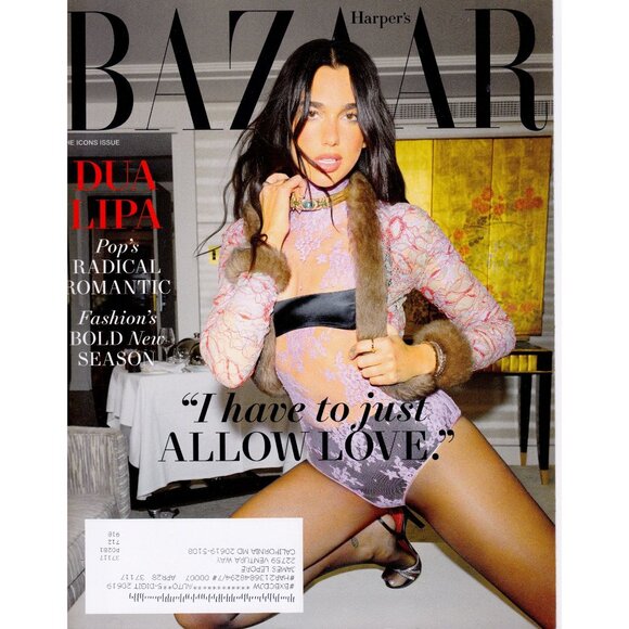 Harper’s Bazaar September 2025 – Dua Lipa Icons Issue, Fashion, Music & Style - Picture 1 of 4